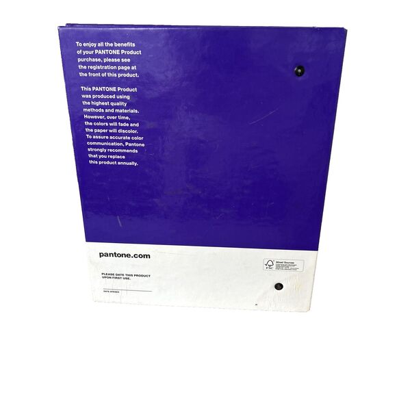Pantone The + Plus Series Solid Chips COATED Solid Color Book Reference - Picture 5 of 16